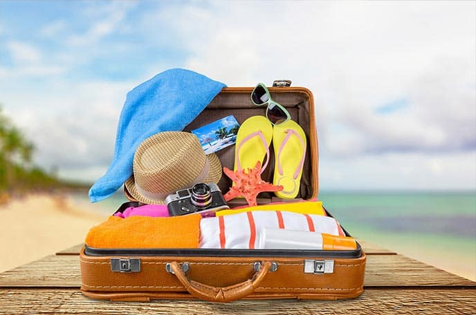 Bagages en Indonésie