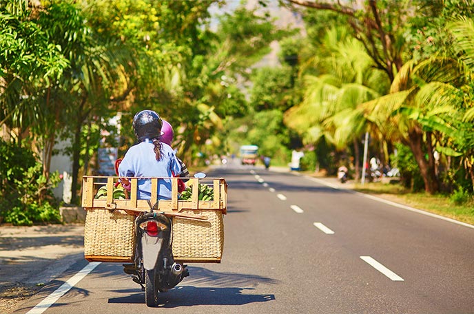 Auto et moto en Indonésie